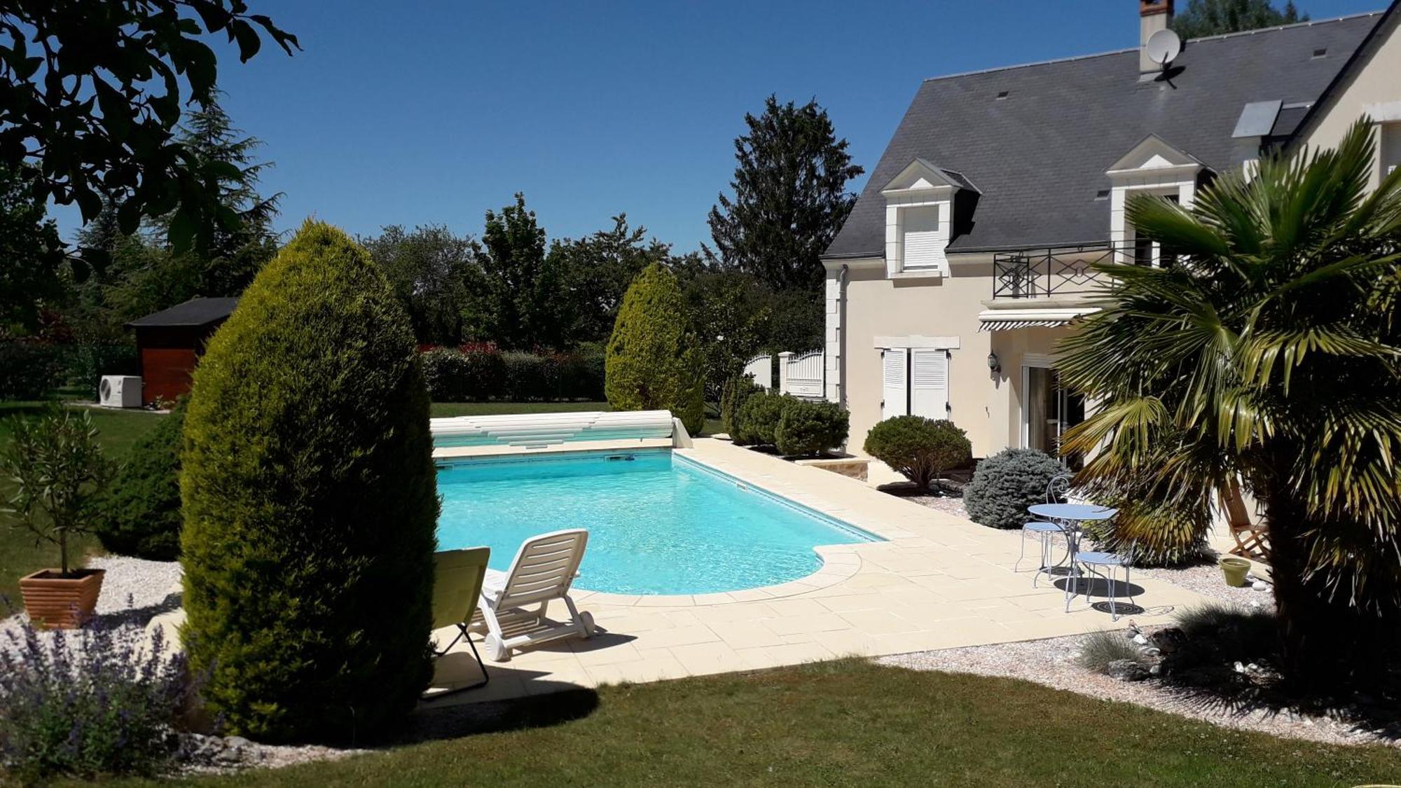 Villa Le Clos De Mosny Amboise Buitenkant foto